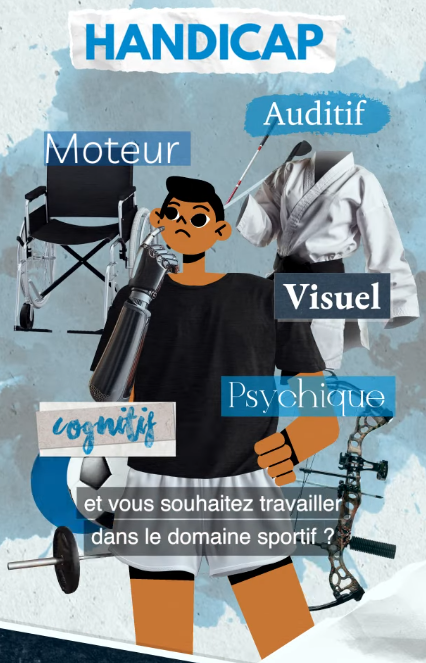 PSH et emplois sportif, format court