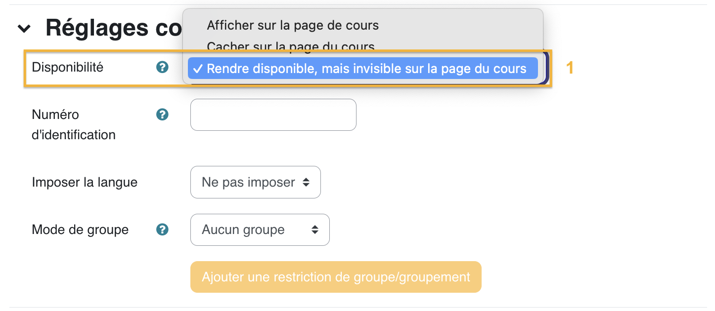 Les réglages courants du Pulse définissent le moment et le comportement de la notification, pour transformer l'activité en rappel utile plutôt qu'en simple bloc ajouté.