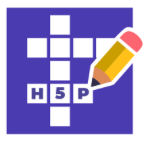 Mots croisés H5P: utiles pour réviser du vocabulaire ou des concepts sous forme ludique.