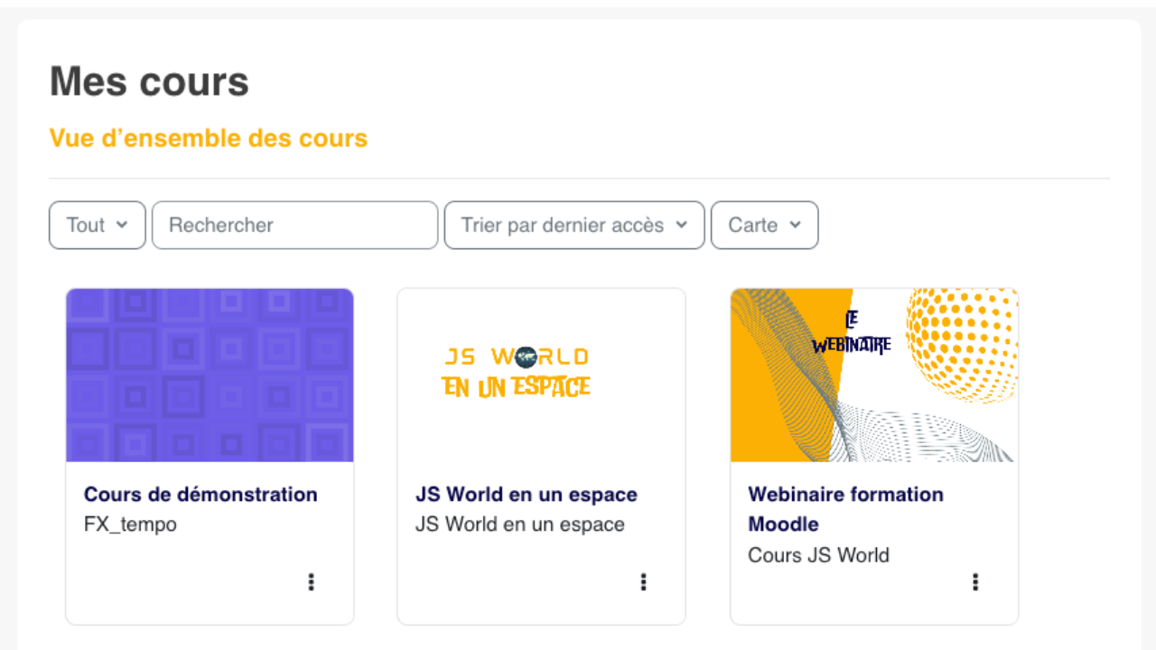 Le nom abrégé sert de repère plus court dans certains affichages Moodle; il doit rester lisible sans reprendre tout le titre long.