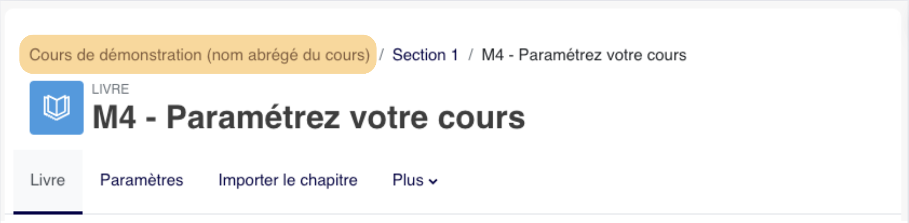 La visibilité du cours détermine si les apprenants peuvent le voir; elle permet de préparer un espace avant son ouverture officielle.