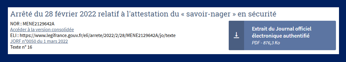 arrêté fev