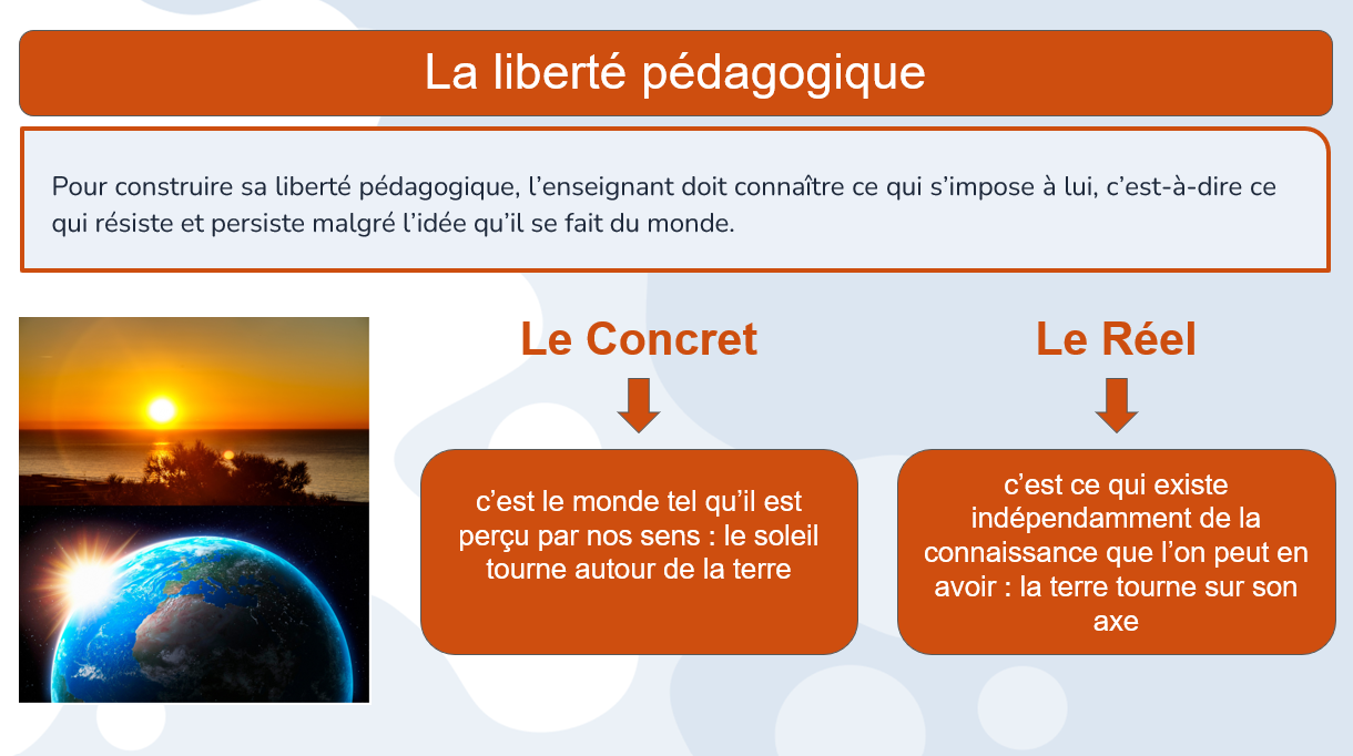 diapo : la liberté pédagogique