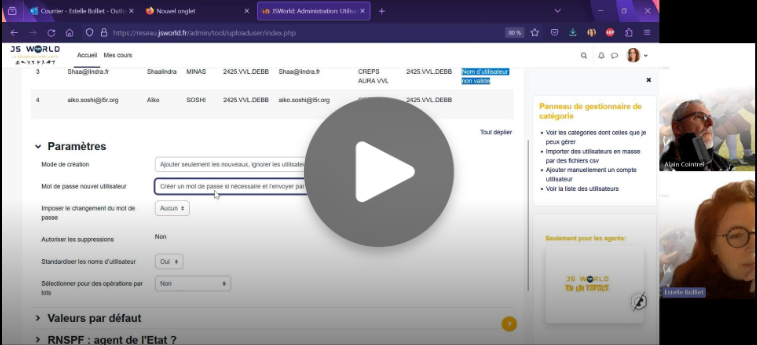 vignette lien vers video